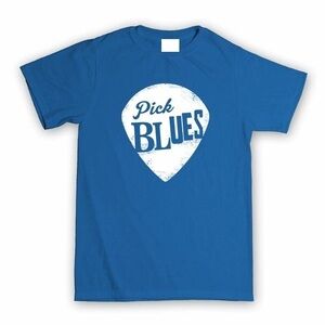 PICK BLUES GUITAR Stevie Ray Albert King BB Hendrix T Shirt